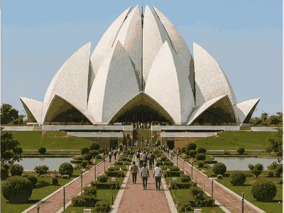 Lotus Temple, New Delhi