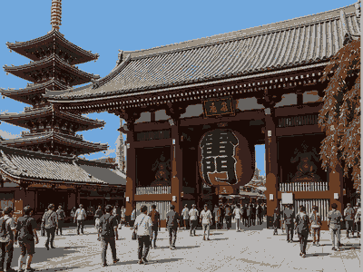Senso-ji, Tokyo
