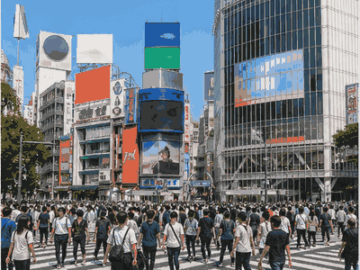 Shibuya Crossing, Tokyo