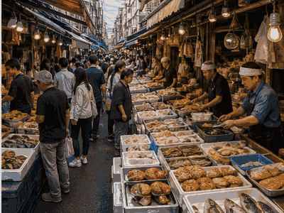 Tsukiji Outer Market, Tokyo