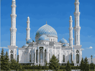 Hazrat Sultan Mosque, Astana