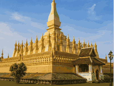 Pha That Luang, Vientiane