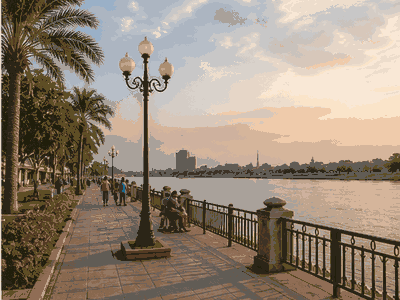 Mekong Riverside Park, Vientiane