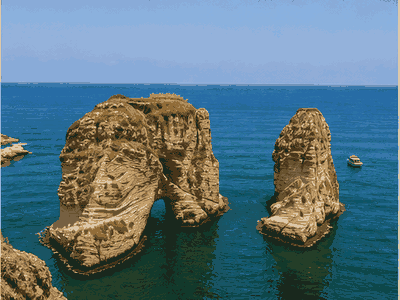 Raouche Rocks, Beirut