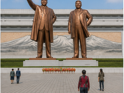 Mansudae Grand Monument, Pyongyang