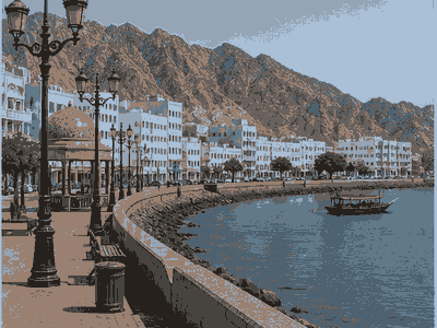Mutrah Corniche, Muscat