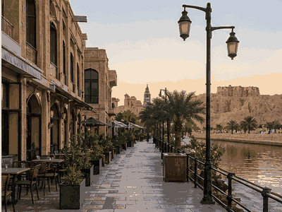 Al Bujairi Terrace, Riyadh