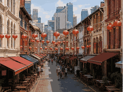 Chinatown Singapore, Singapore