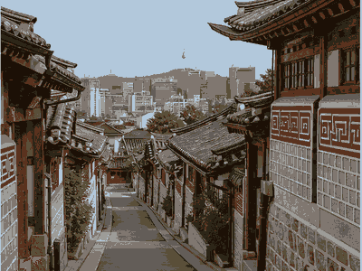 Bukchon Hanok Village, Seoul