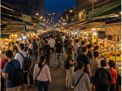 Shilin Night Market, Taipei