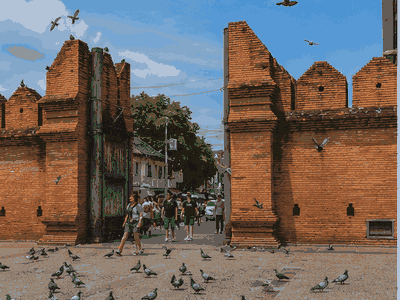 Tha Phae Gate, Chiang Mai
