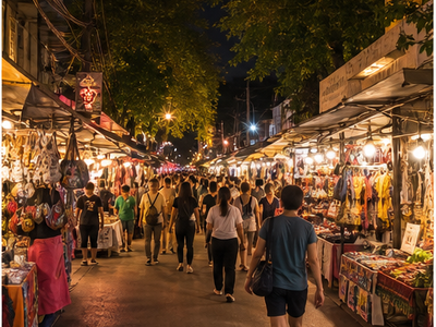 Chiang Mai Night Bazaar, Chiang Mai