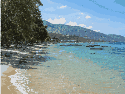 Areia Branca Beach, Dili