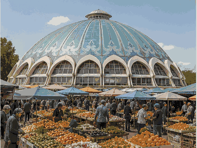Chorsu Bazaar, Tashkent