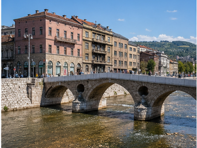Capital city of Bosnia and Herzegovina, Sarajevo