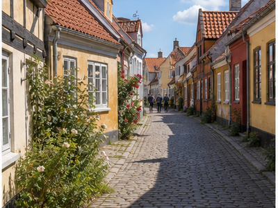 Helsingor old town, Helsingør