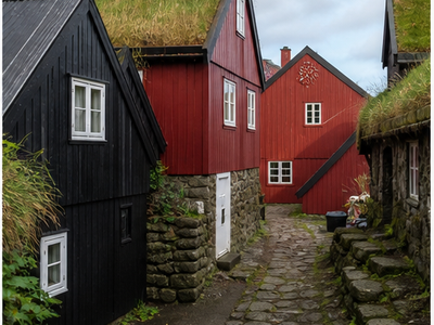 Harbour lanes, Tórshavn