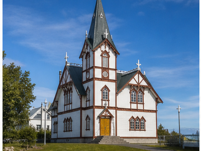 Husavik church, Húsavík