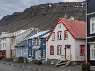 Old town, Ísafjörður