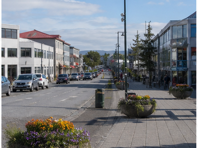 Selfoss town centre, Selfoss