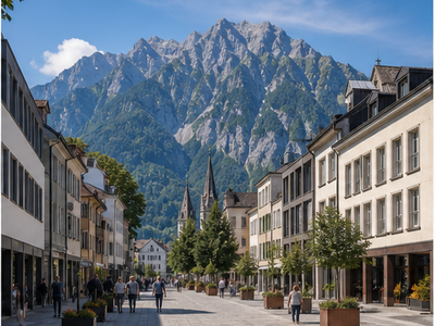Capital city of Liechtenstein, Vaduz