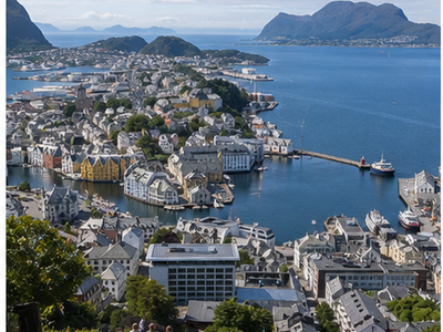 Aksla viewpoint, Ålesund