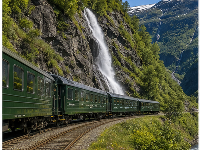 Flam Railway, Flåm