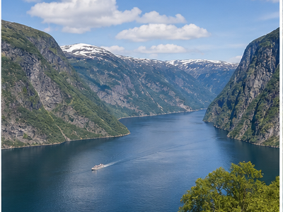 Aurlandsfjord, Flåm