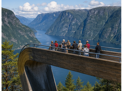 Stegastein viewpoint, Flåm