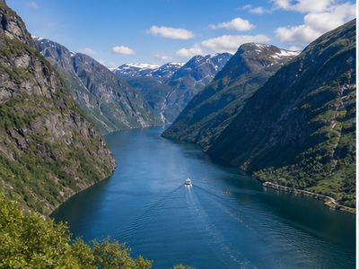 Geirangerfjord, Geiranger
