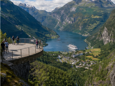 Flydalsjuvet, Geiranger