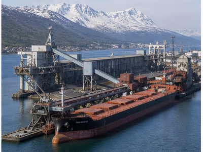 Iron ore harbour, Narvik