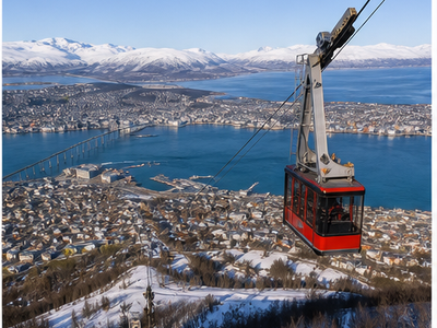 Fjellheisen cable car, Tromsø