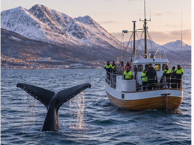 Whale season trips, Tromsø