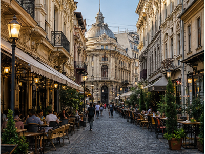 Capital city of Romania, Bucharest