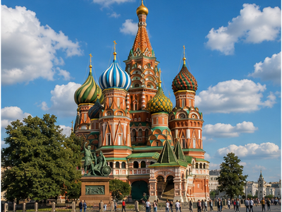 Capital city of Russia, Moscow