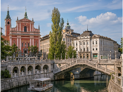 Capital city of Slovenia, Ljubljana