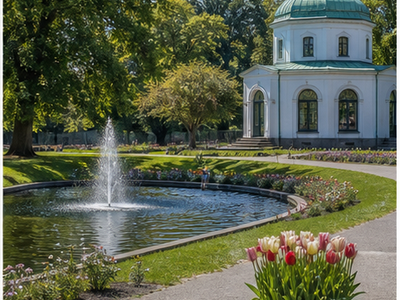 Ramlosa spring park, Helsingborg