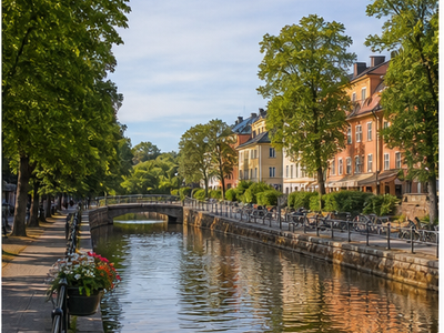 Fyrisan river, Uppsala