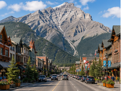 Banff Avenue, Banff