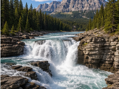 Bow Falls, Banff