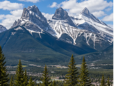 Three Sisters, Canmore