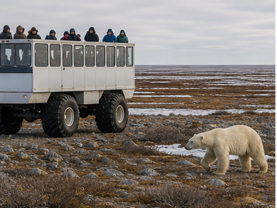Polar bear season, Churchill