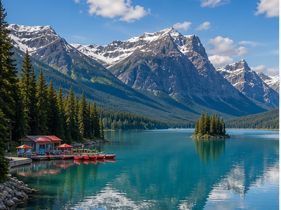 Maligne Lake, Jasper