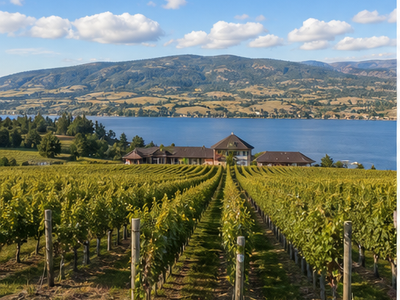 Wine trails, Kelowna