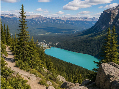 Fairview Lookout, Lake Louise