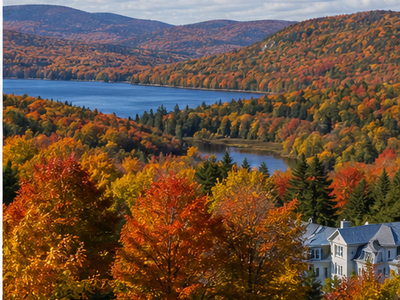 Autumn colour, Mont-Tremblant
