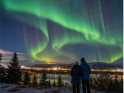 Aurora viewing, Whitehorse