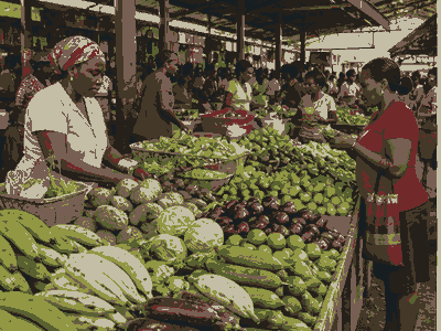 Roseau Market, Roseau