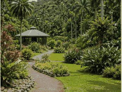 Botanical Gardens Roseau, Roseau